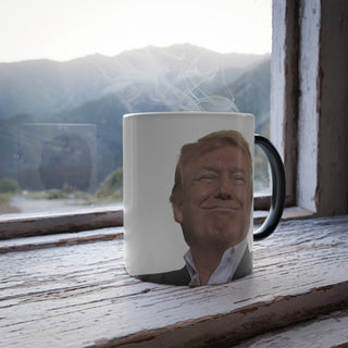 Heat Activated Trump Smirk Mug