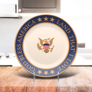God Bless America Decorative Plate