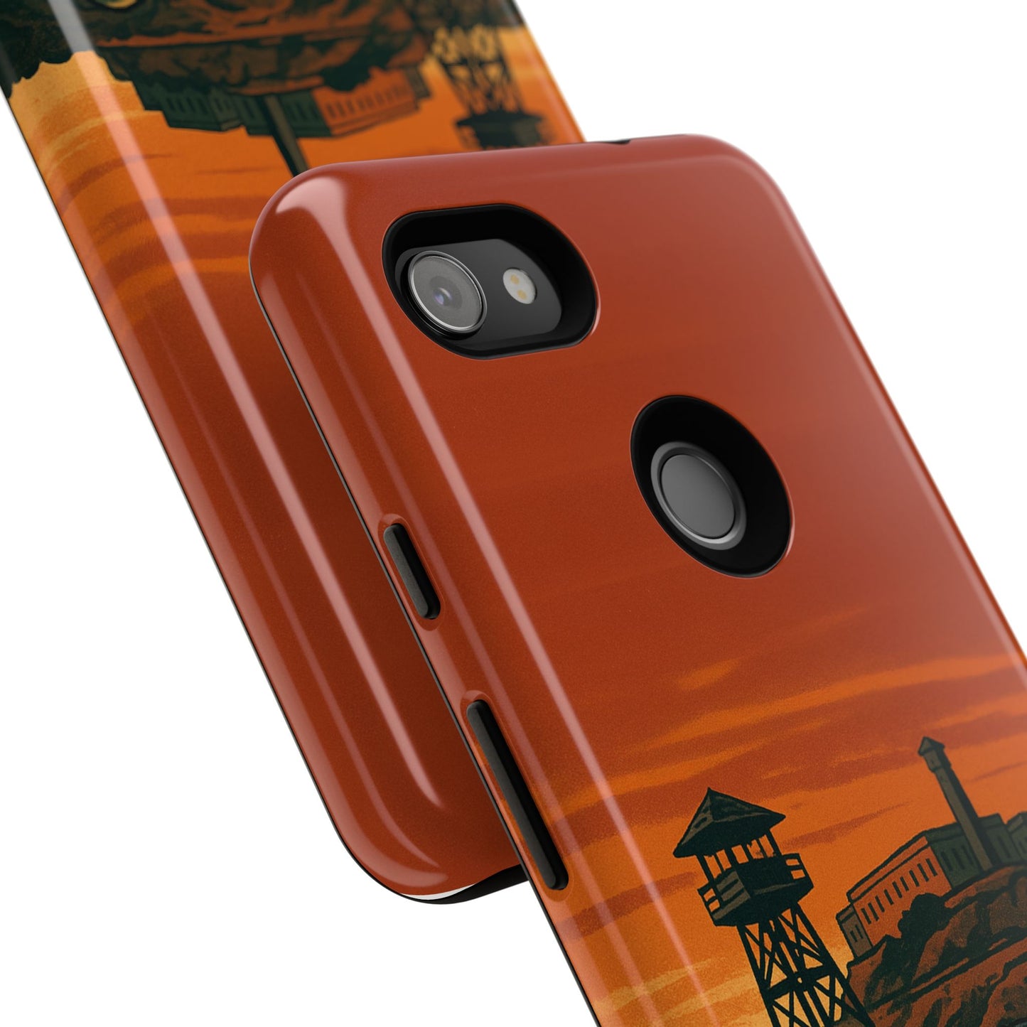 Alligator Alcatraz Hard Shell Tough Phone Case