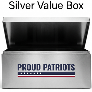 Silver Value Box (8 Trump Collectibles Valued at $150)