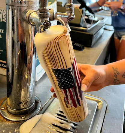 The "Old Glory" Dugout Mug | American Flag Baseball Bat Mug