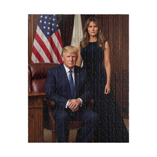 President Donald Trump and First Lady Melania Trump Puzzle (252, 520, 1014-piece)