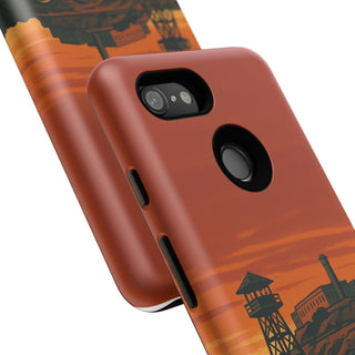 Alligator Alcatraz Hard Shell Tough Phone Case