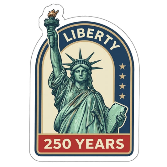 Statue of Liberty 250 Years Sticker