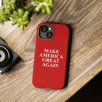 Make America Great Again Hard Shell Tough Phone Case