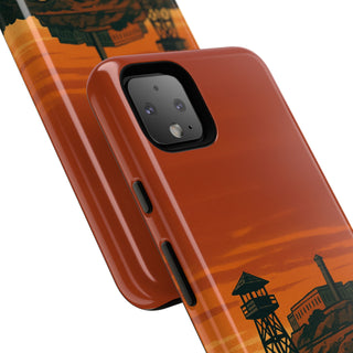 Alligator Alcatraz Hard Shell Tough Phone Case