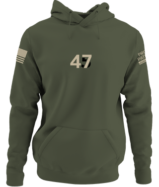 45/47 Military Green Hoodie