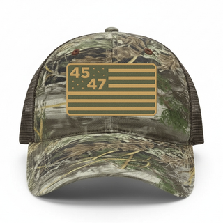 45/47 Flag Camo Hat