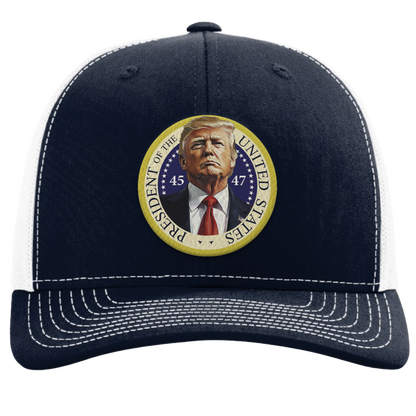 45/47th President Of The United States Trump Hat