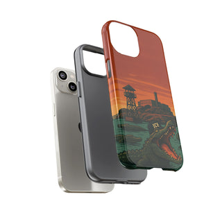 Alligator Alcatraz Hard Shell Tough Phone Case