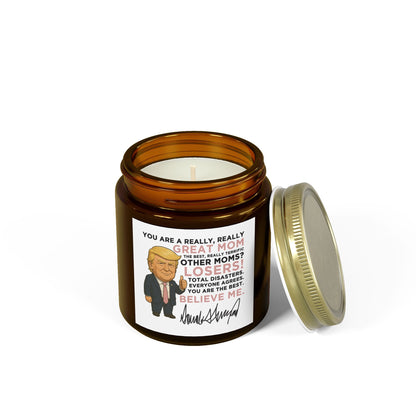 Funny Trump Candle - Great Mom Edition