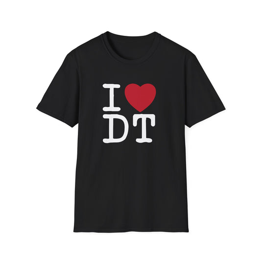 I Love DT Black T-Shirt