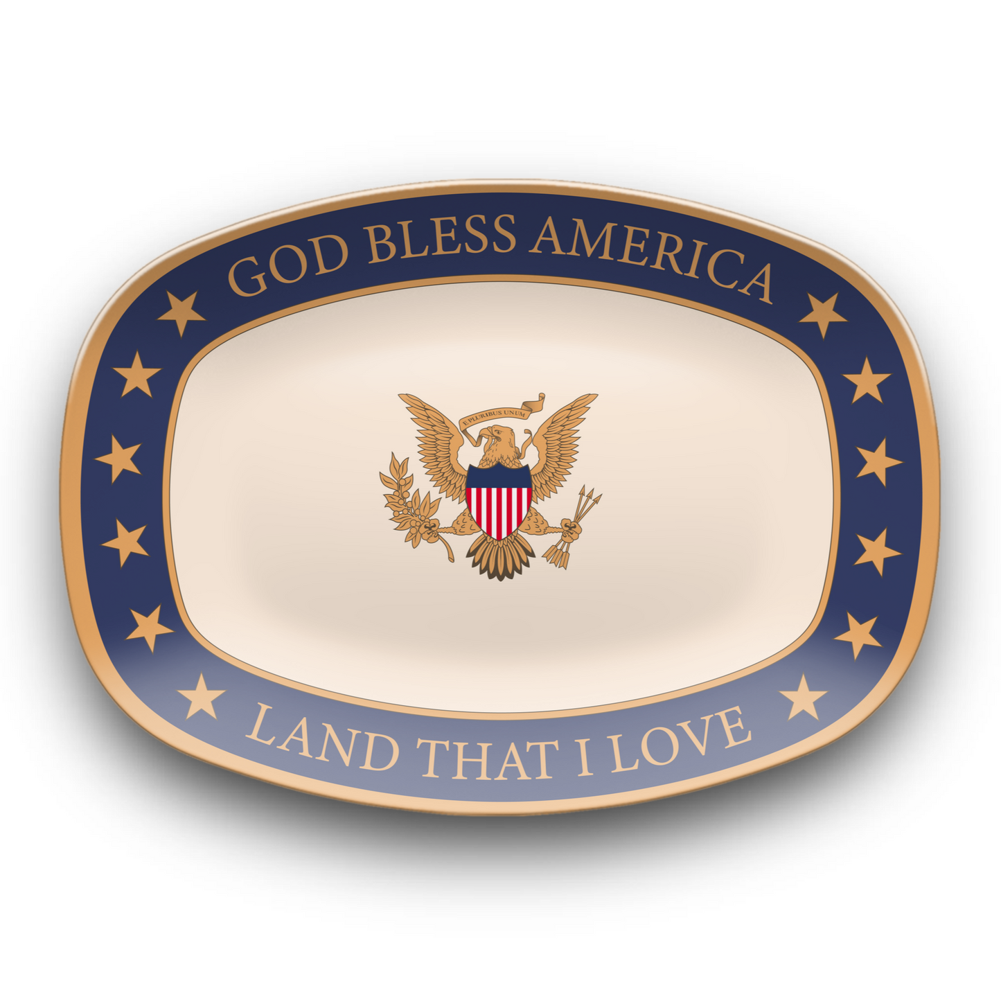 God Bless America Platter