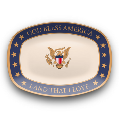 God Bless America Platter