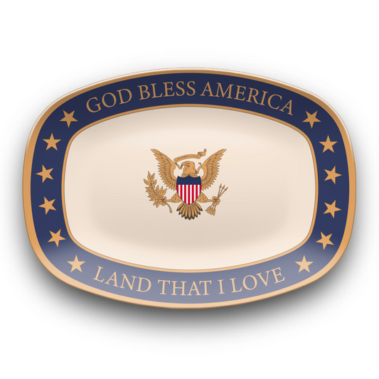 God Bless America Platter