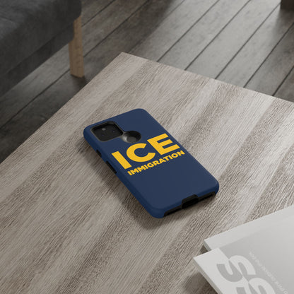 ICE Immigration Hard Shell Tough Phone Case