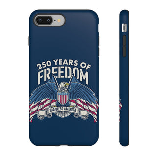 America's 250th Anniversary Hard Shell Tough Phone Case Proud Patriots America's 250th Anniversary Hard Shell Tough Phone Case Proud Patriots