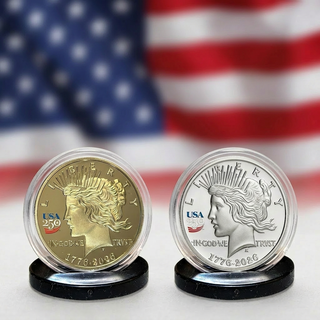 America's 250th Anniversary Peace Dollar Coin Set
