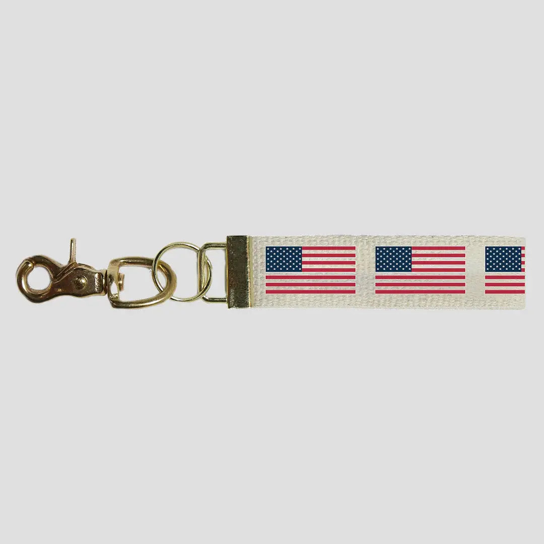 Flags of Valor - 50 Stars Flag Keychain