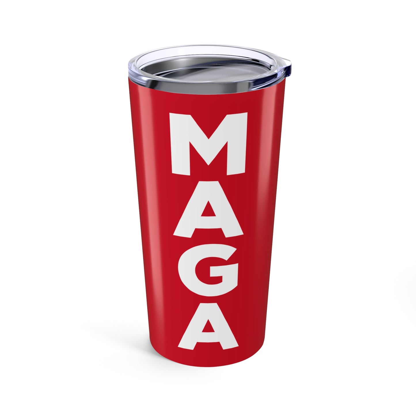 MAGA Red and White Tumbler 20oz