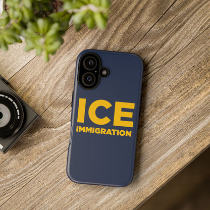 ICE Immigration Hard Shell Tough Phone Case