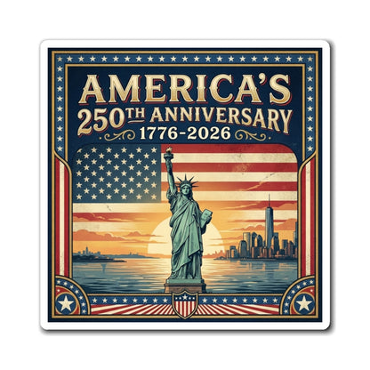 Statue of Liberty - America's 250th 1776-2026 Refrigerator Magnet