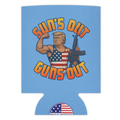 Sun's Out Guns Out Can Koozie