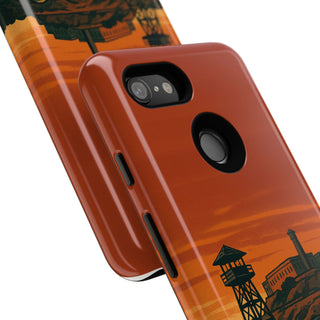 Alligator Alcatraz Hard Shell Tough Phone Case