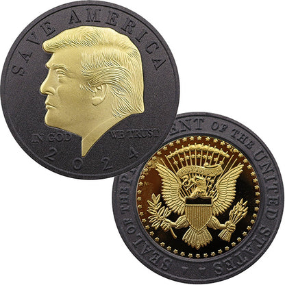 Trump Black & Gold Coin