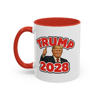 Trump 2028 “Thumbs Up” Mug – 11oz & 15oz