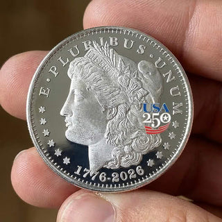 America's 250th Anniversary Morgan Dollar Nickel Silver Proof Coin