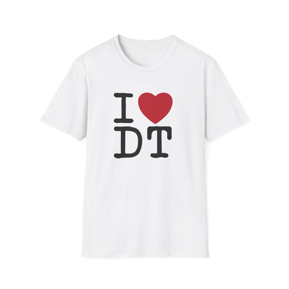 I Love DT White T-Shirt