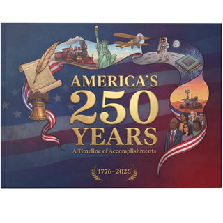 America's 250th Anniversary Hardcover Coffee Table Book (1776–2026)