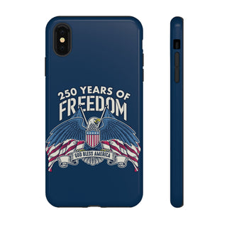 America's 250th Anniversary Hard Shell Tough Phone Case Proud Patriots America's 250th Anniversary Hard Shell Tough Phone Case Proud Patriots