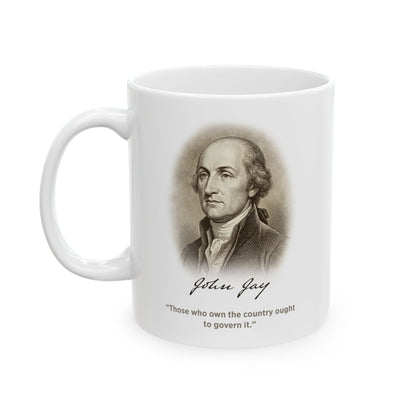 John Jay - America 250th Founding Fathers Coffee Mug Collection