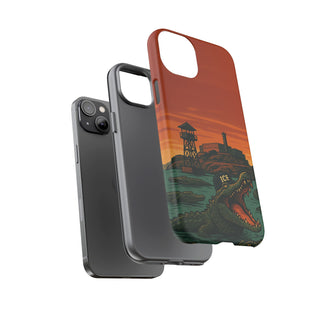 Alligator Alcatraz Hard Shell Tough Phone Case