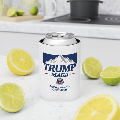 Trump MAGA Mountain Can Koozie