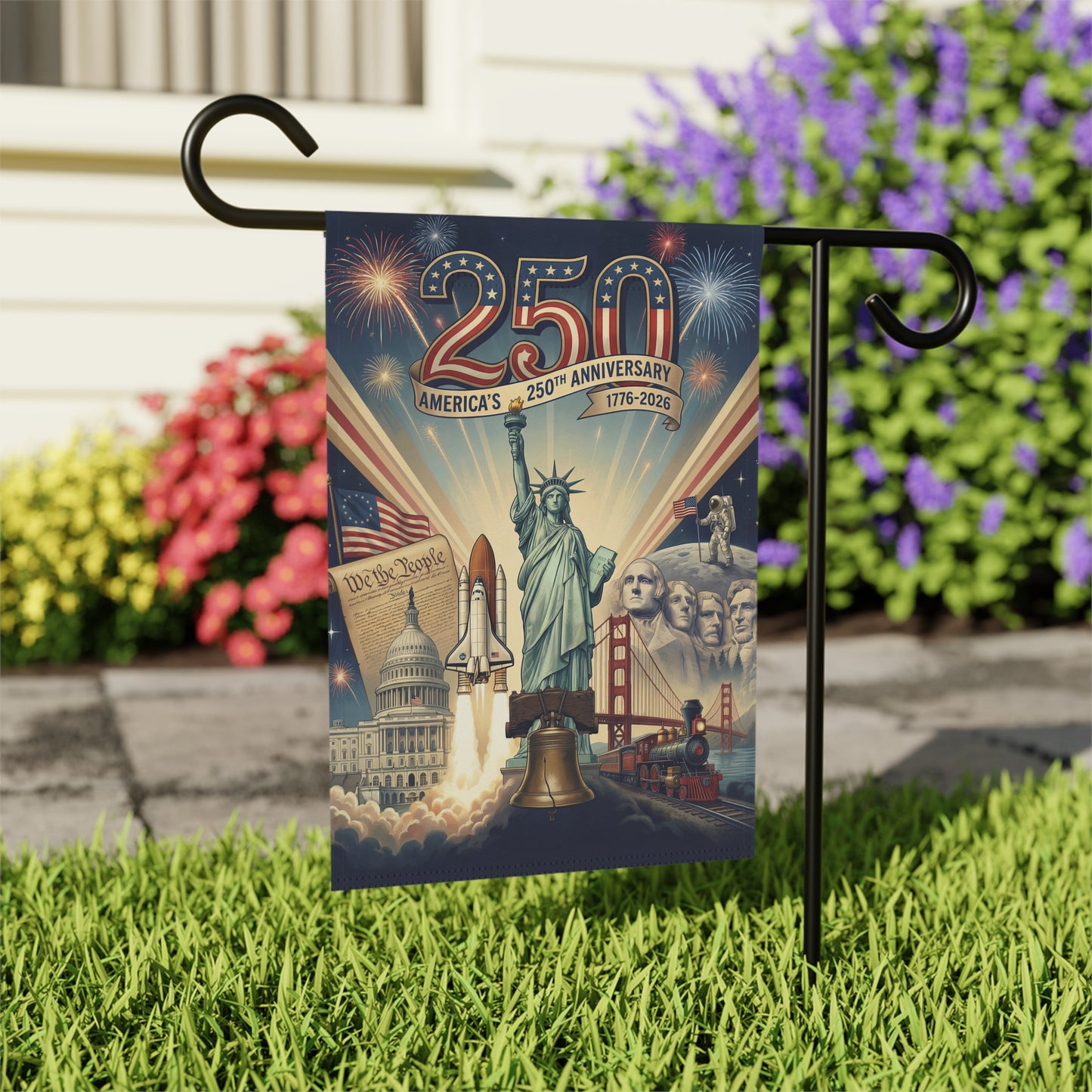 America's 250th Anniversary Garden Flag & House Banner