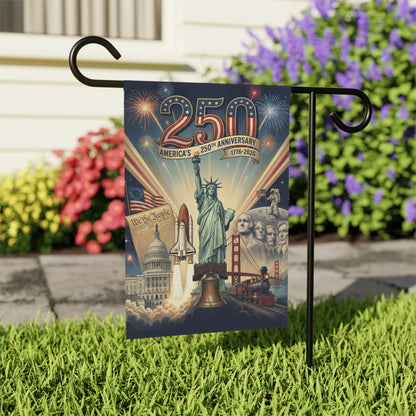 America's 250th Anniversary Garden Flag & House Banner