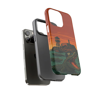 Alligator Alcatraz Hard Shell Tough Phone Case