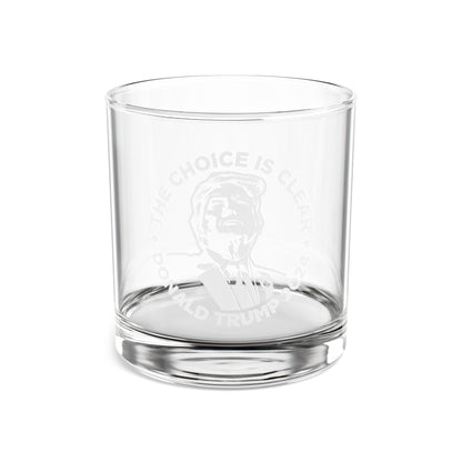 The Choice is Clear Rocks Glass, 10oz