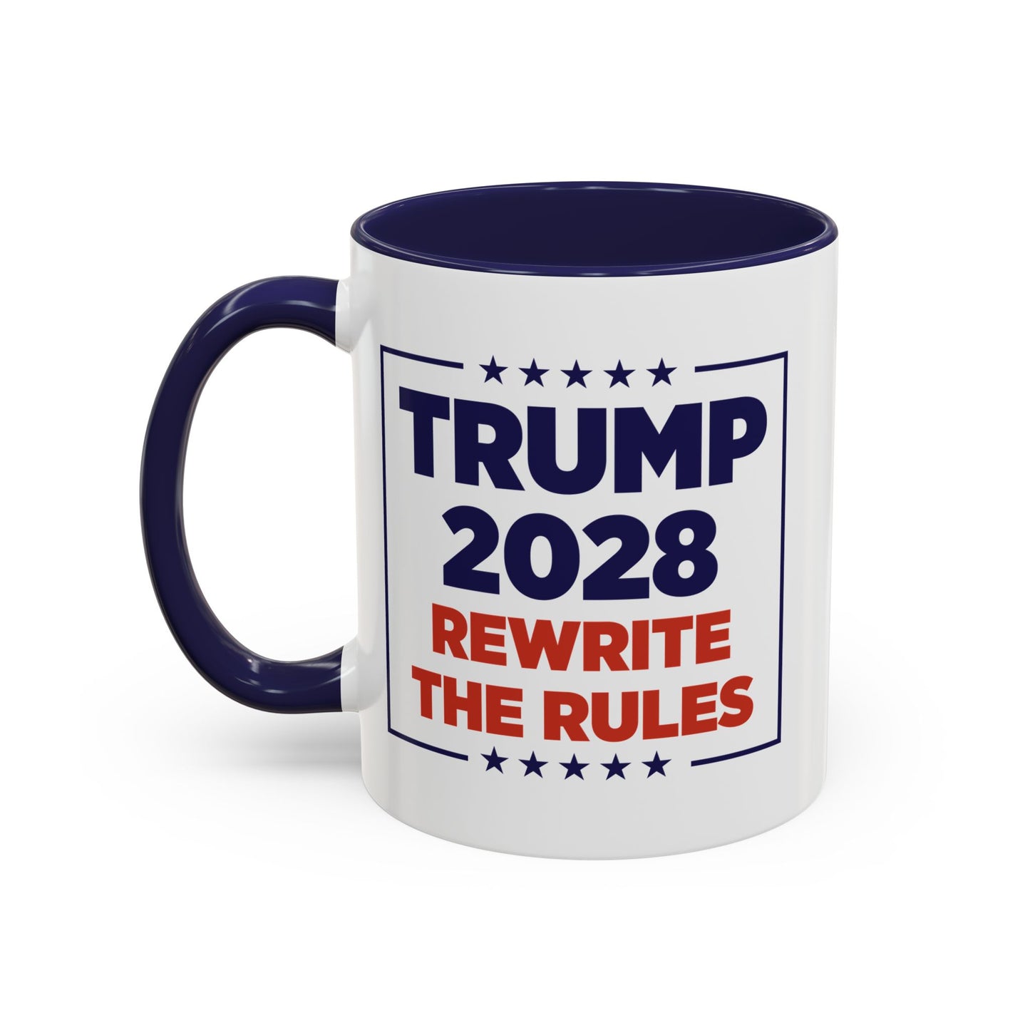 Trump 2028 “Rewrite the Rules” Mug – 11oz & 15oz