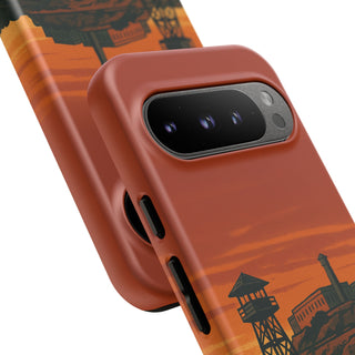 Alligator Alcatraz Hard Shell Tough Phone Case