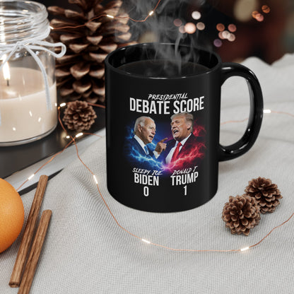 Presidential Debate Mug - Trump 1 .. Biden 0