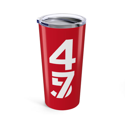 MAGA Red and White Tumbler 20oz