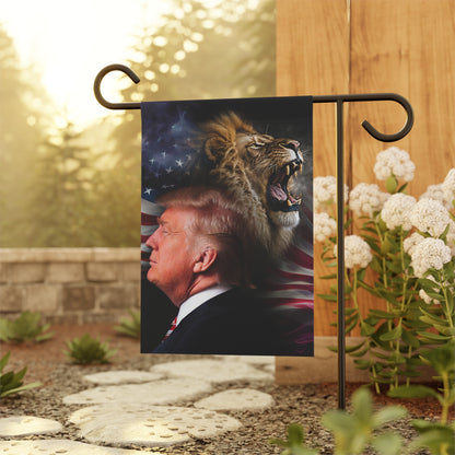 Trump Lion Garden & House Banner