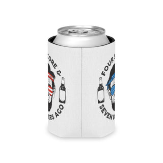 Four Score Seven Beers Ago Can Koozie