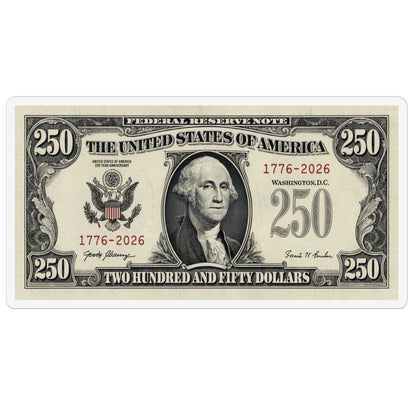 Vintage Dollar Bill Magnet — 250th Anniversary 1776-2026