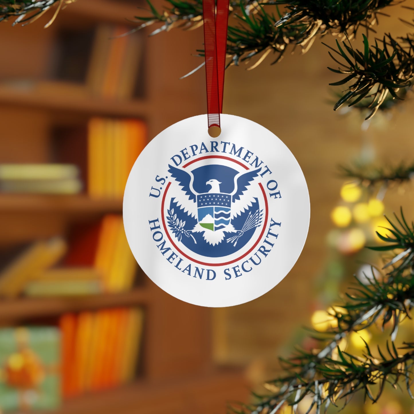 ICE Logo Christmas Tree Ornament