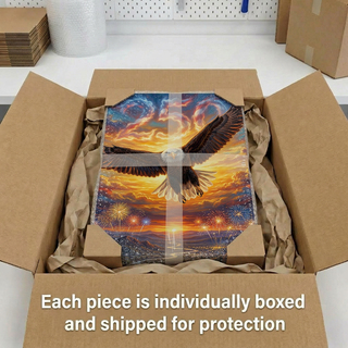 America's 250th Anniversary Eagle Canvas (16"x 24")